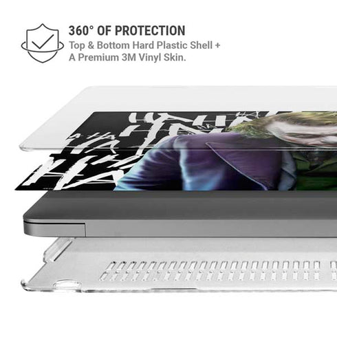 The Dark Knight Joker MacBook Pro 14in (2021-24) Case plus Skin